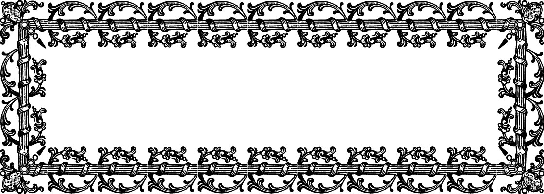 A very ornate and forceful border.